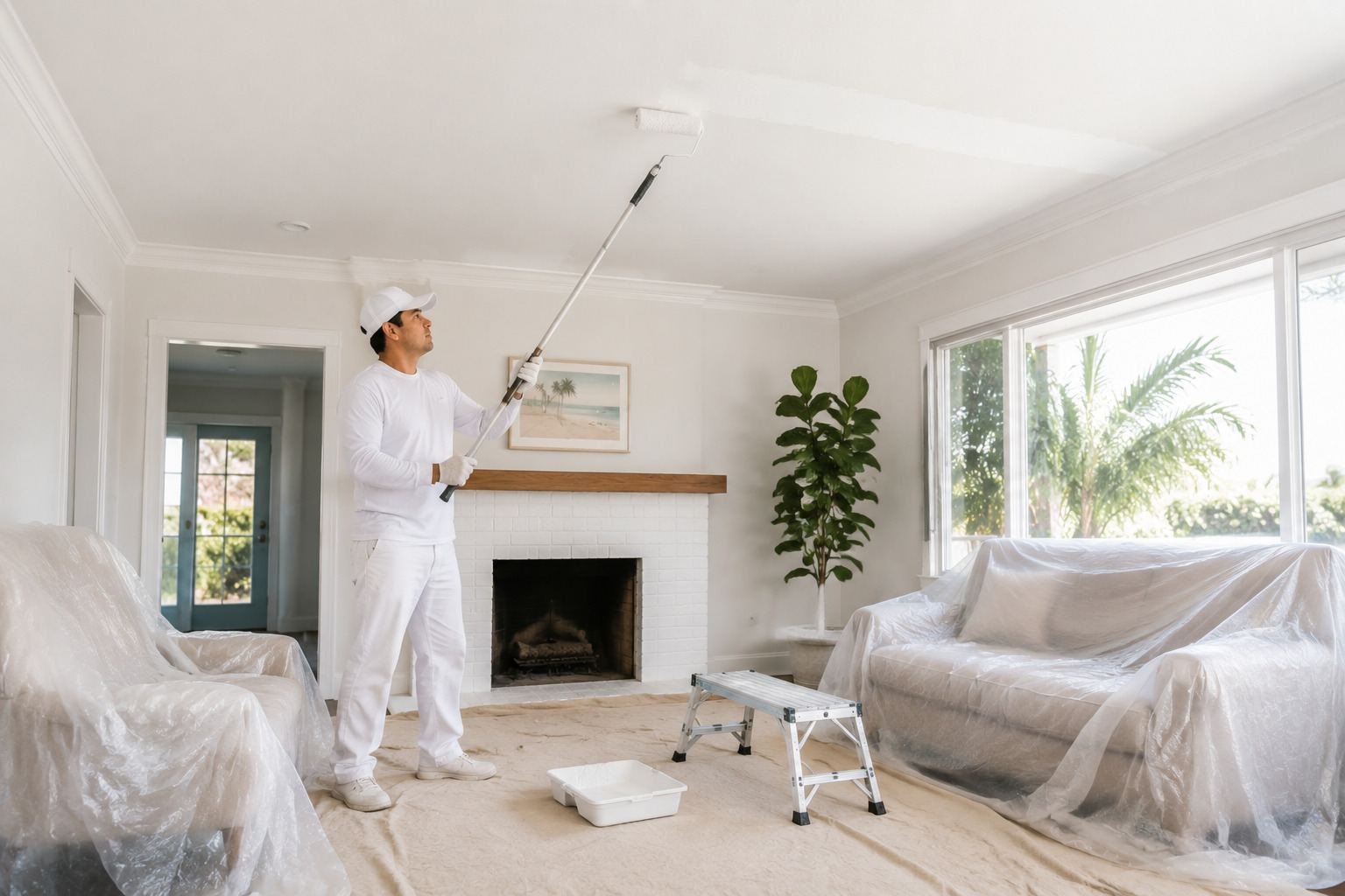 Ceiling Painting in Pasadena, CA