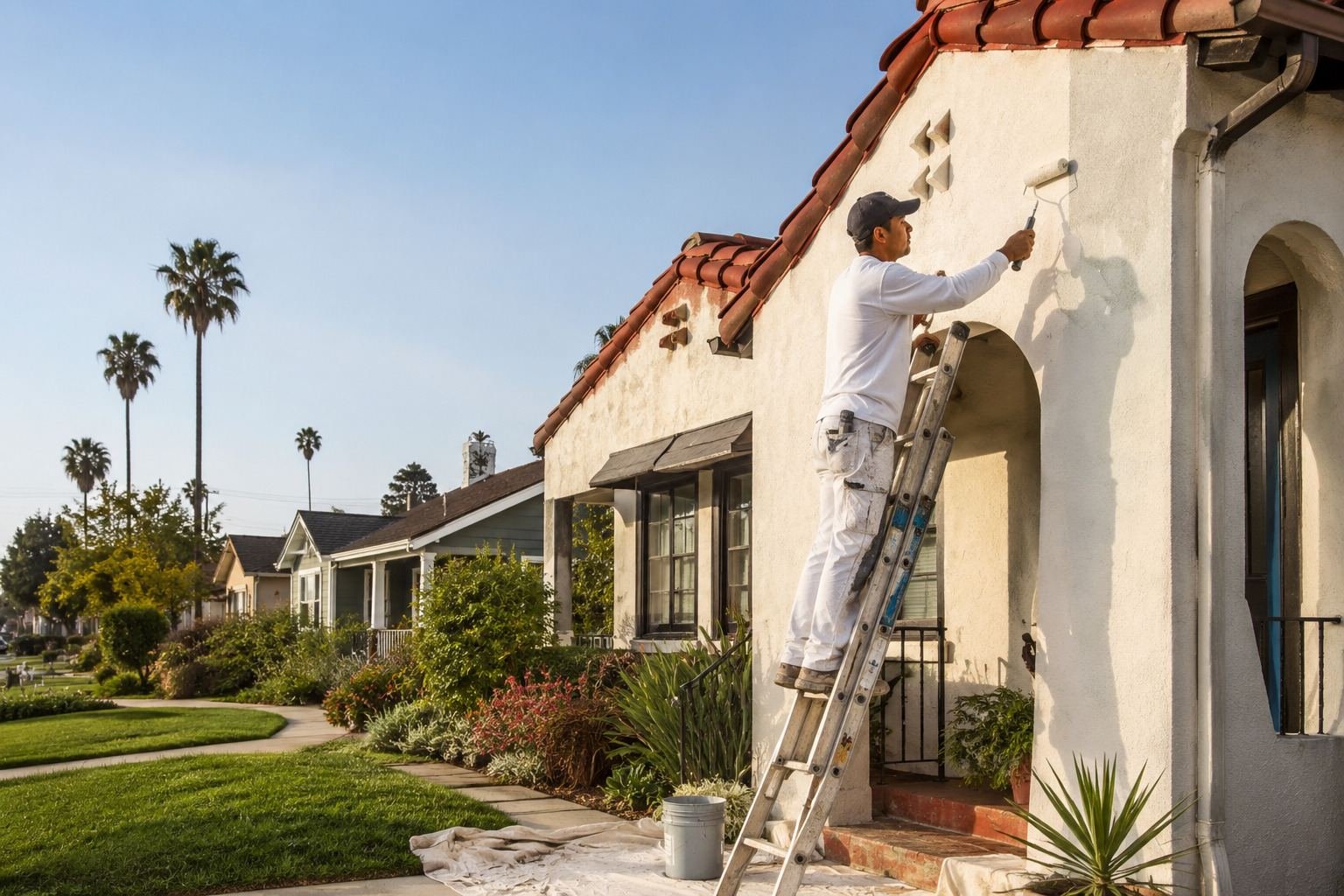 Historic Home Restoration Painting in Pasadena, CA